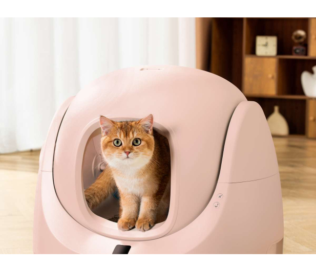 Catlink Baymax samoczyszcząca kuweta dla kota (różowa) - 1583504 - zdjęcie 6